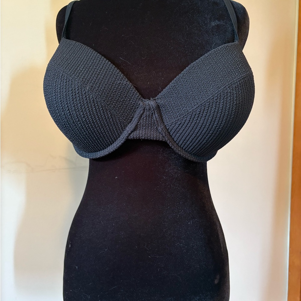 PINK by Victoria's Secret Black Push-Up Bikini Top